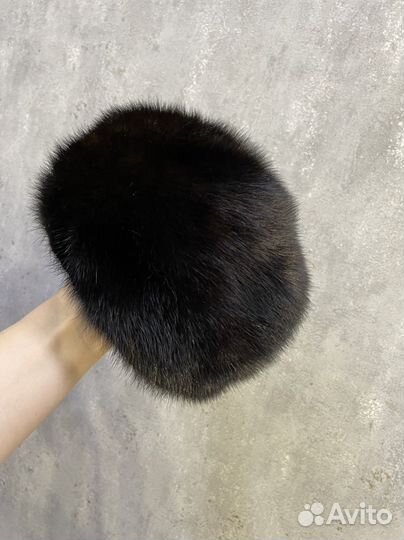 Шапка норковая берет