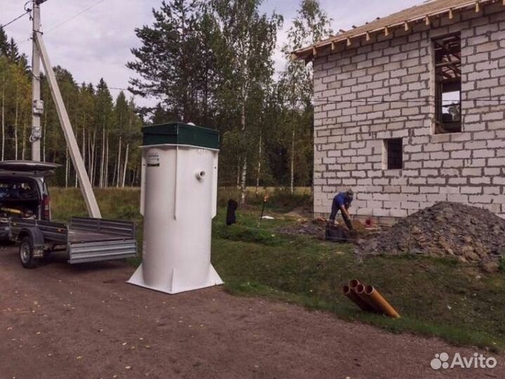 Автономная канализация под ключ. В любой грунт