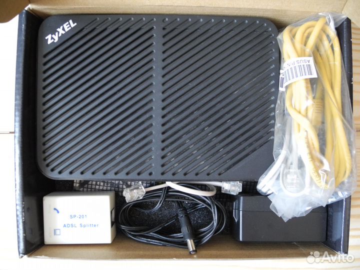 Модем adsl2+ zyxel P-660HN Lite EE