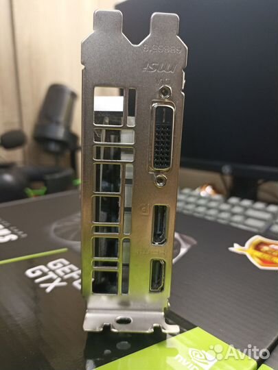 Видеокарта MSI GeForce GTX 1650 ventus XS 4G gddr5