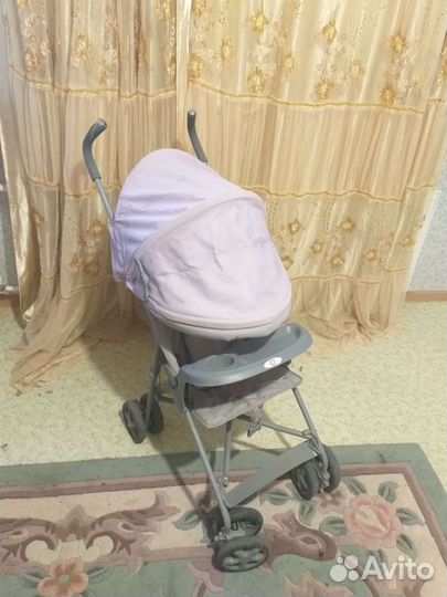 Прогулочная коляска трость бу