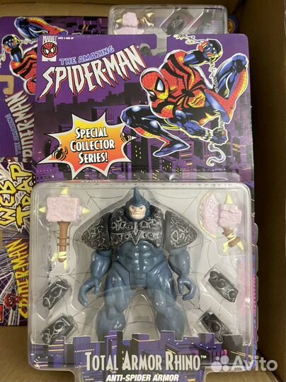 Человек-паук 1994 toy biz Рино