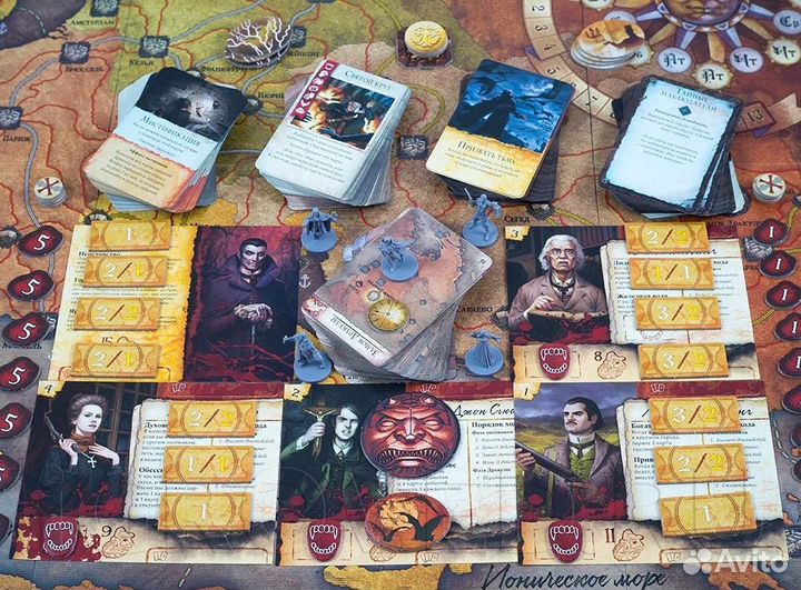 Настольная игра ярость дракулы