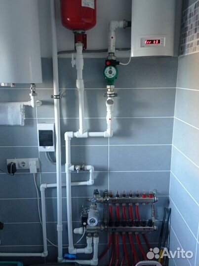 Монтаж отопления, водоснабжения, сантехники