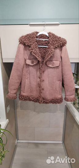 Brusnika дублёнка 44 46 42 новая из шерсти