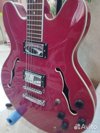 Полуакустика Oscar Schmidt by waschburn delta king