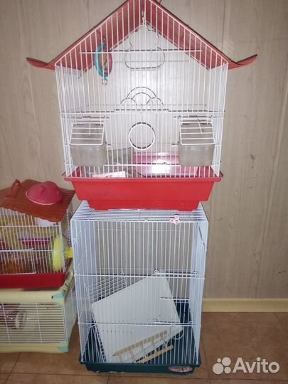 Клетки для птиц и грызунов