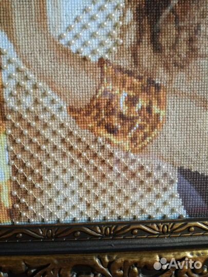 Картина Жасмин вышита крестиком