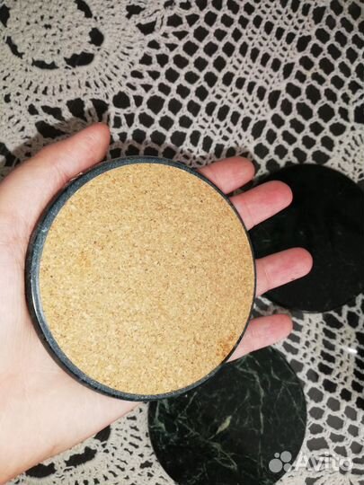 Подставки мрамор (идеальное состояние)