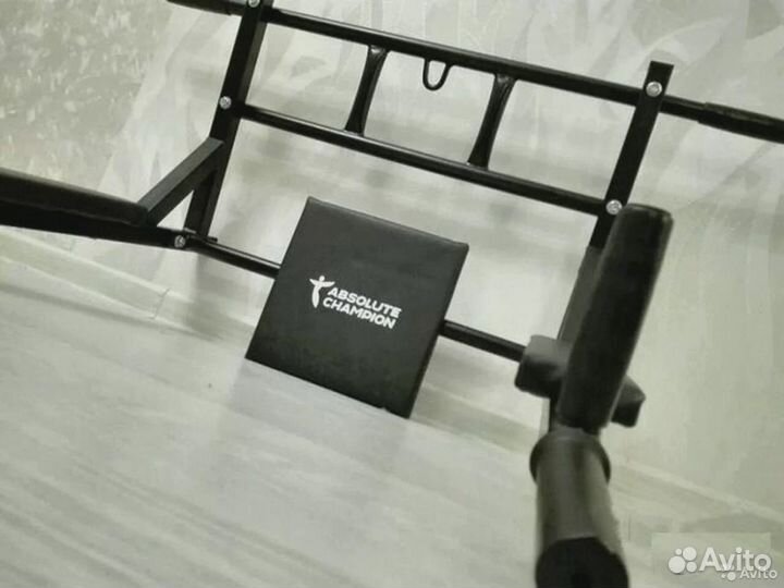 Турник, брусья, пресс 3 в 1 - 200 кг Черный