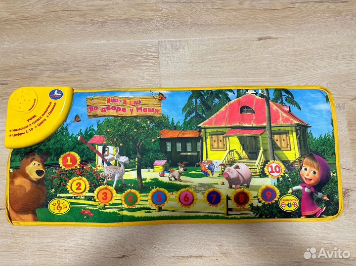 Развивающий музыкальный коврик