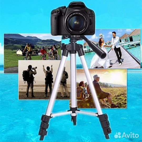 Штатив трипод tripod с держателем смартфона, высот