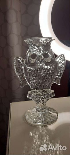 Подсвечник хрустальный СССР