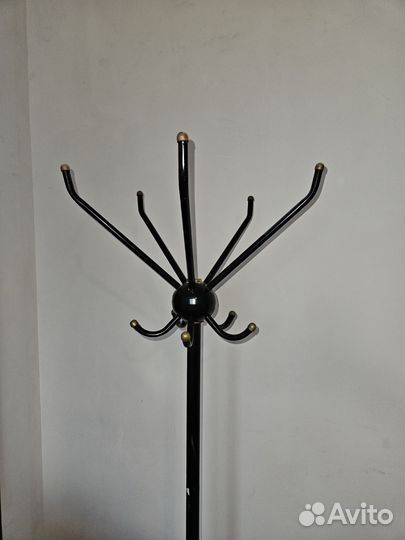 Вешалка 5-ти рожковая, чёрная