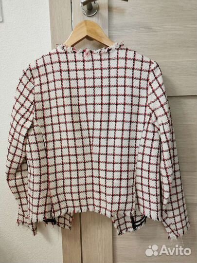 Жакет в клетку Zara
