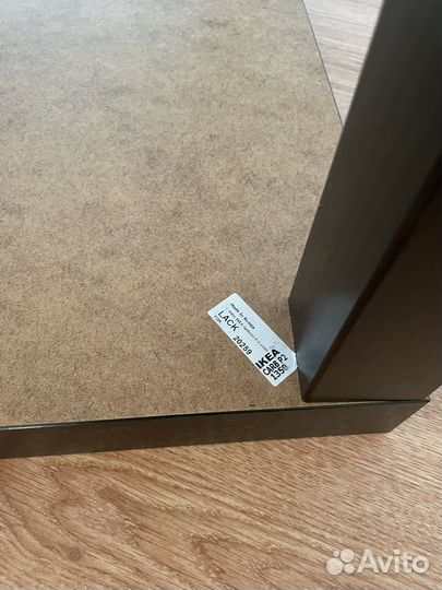 Журнальный столик IKEA черный