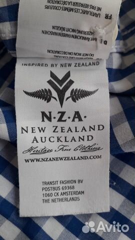 Мужская рубашка New Zealand объявление продам