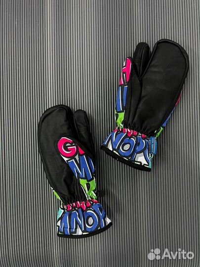 Варежки лобстеры горнолыжные