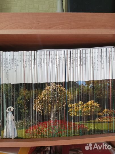 Коллекция книг о великих художниках мира