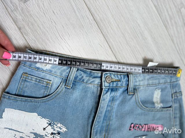 Шикарные женские джинсовые шорты S объявление продам