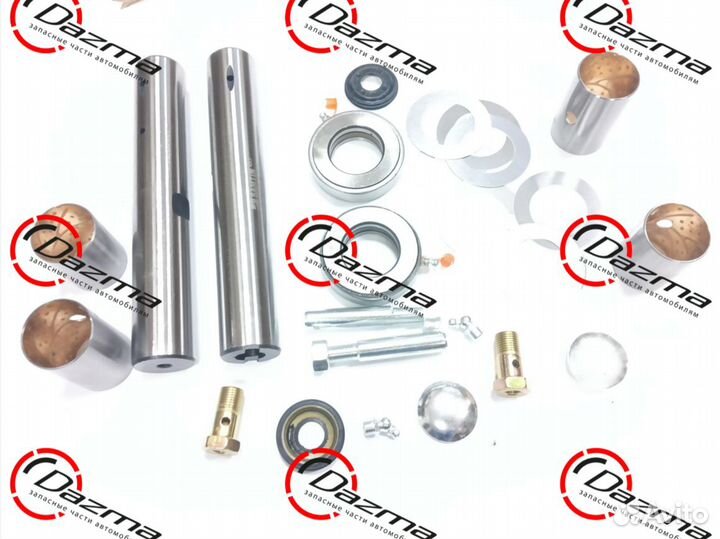 Samtin 30D501021KIT Шкворень JAC N120 (20) камаз Компас-12 (комплект на 2 стороны) (30D501021KIT)