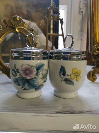 Винтажные фарфоровые кодлеры в паре