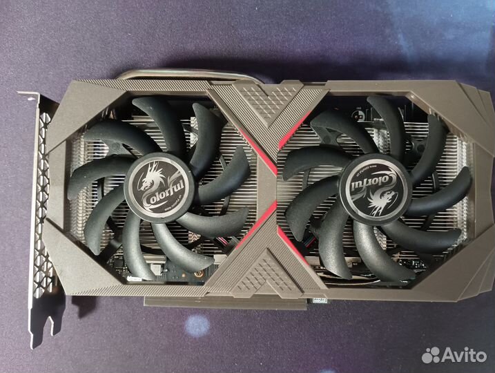 Видеокарта Colorful GeForce GTX 1660 Ti 6 гб