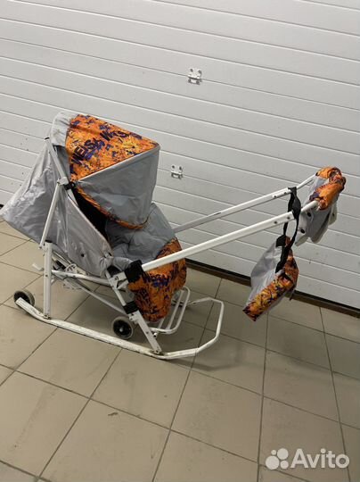 Детские зимние санки