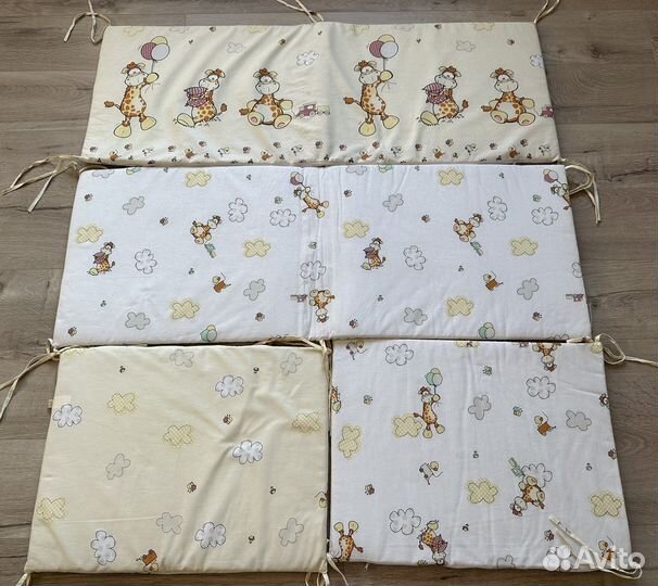 Бортики в детскую кроватку