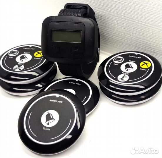 Кнопка вызова мед персонала, врача и часы пейджер