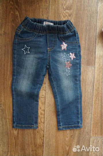 Джинсы для девочки GloriaJeans 86р