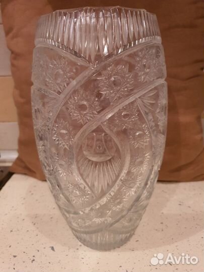 Ваза хрустальная винтаж