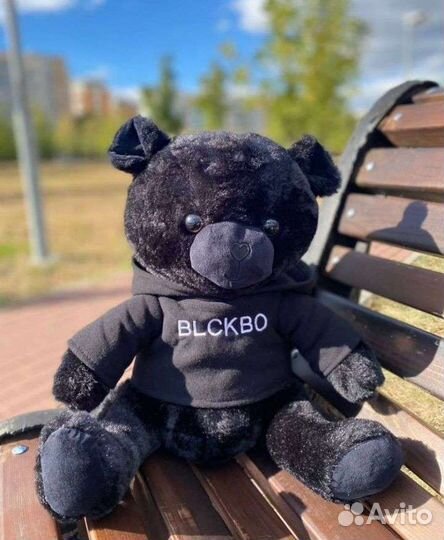 Мишка в худи blckbo