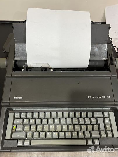 Печатная машинка Olivetti ET personal 510-II