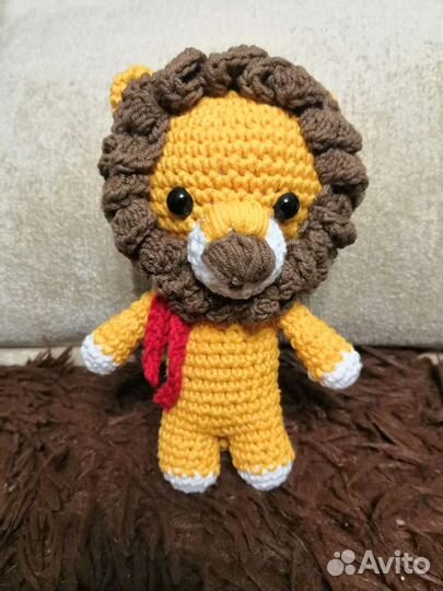 Львенок, цыпленок, слонёнок ручной работы