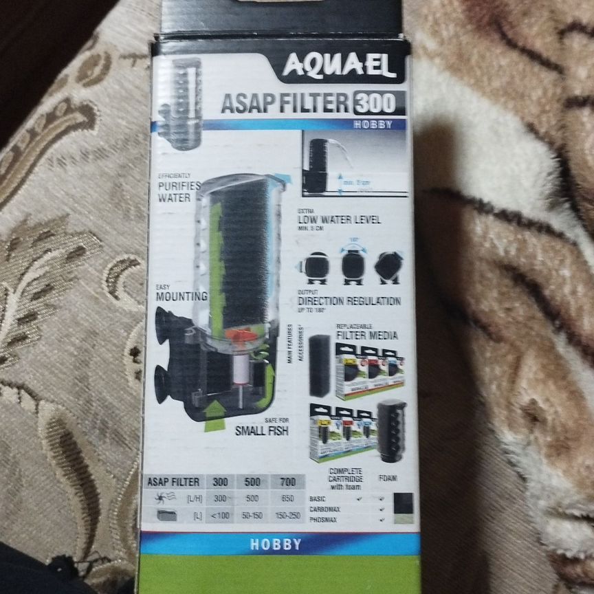 Продаю аквариумный фильтр Aquael asap filter 300