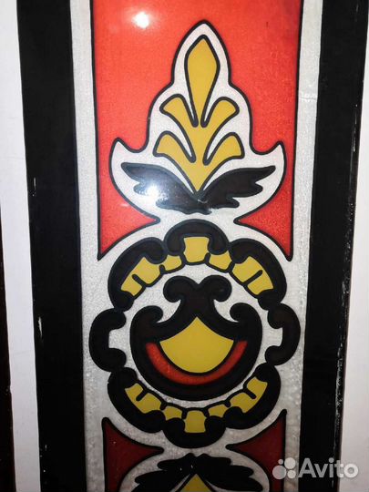 Триптих витраж оконные 1960-е