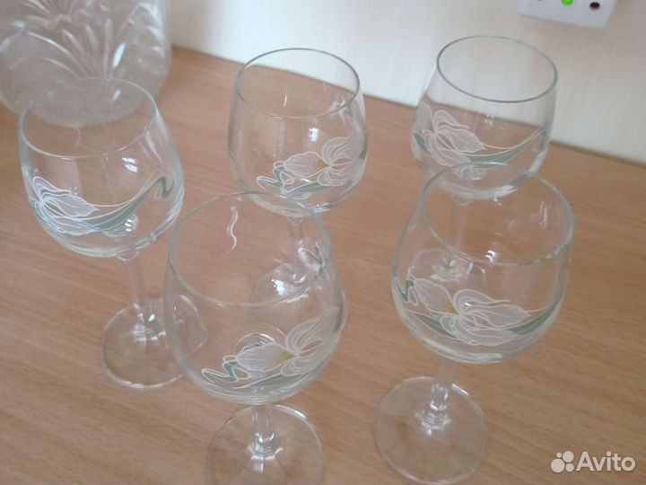 Хрустальные вазы времён СССР