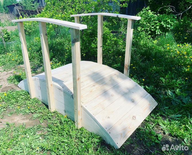 Мостик декоративный для дачи