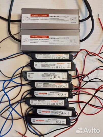 Драйверы (блоки питания) закрытые, открытые б/у