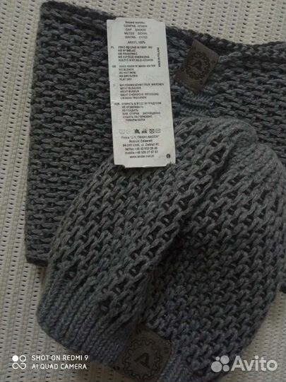 Новые шапка и снуд унисекс