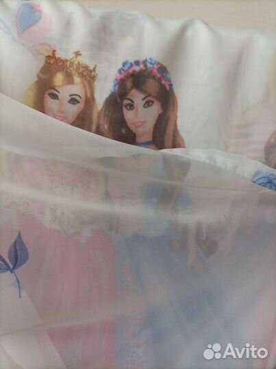 Штора и тюль в детскую