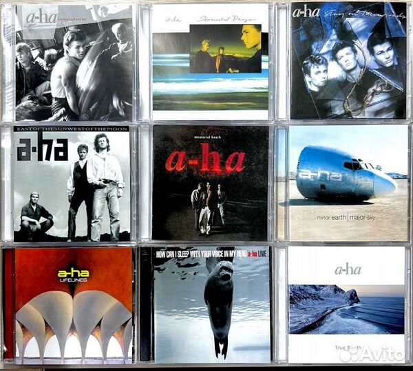 Музыкальные CD диски гр A-Ha дискография на сд