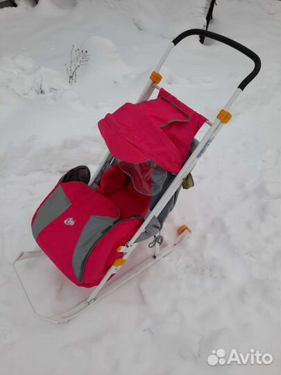 Коляска санки