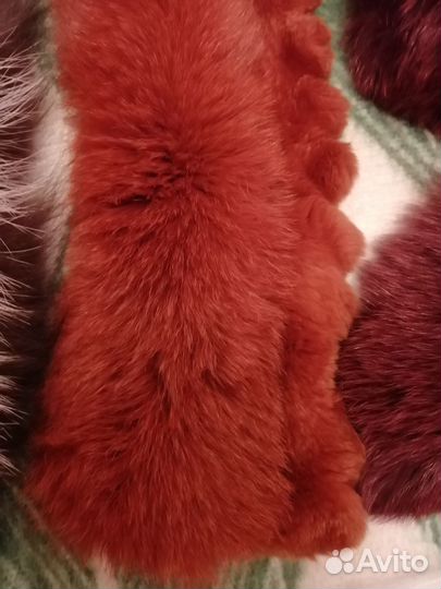 Съемный меховой воротник