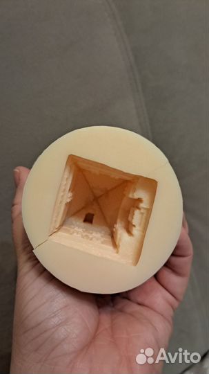 Силиконовая форма для свечи 