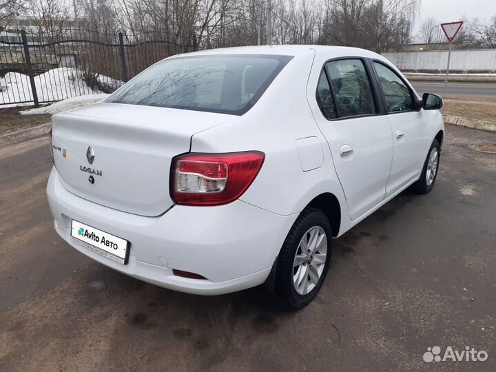 Renault Logan 1.6 МТ, 2018, 98 100 км