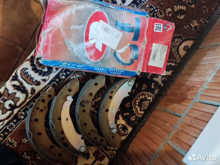 Колодки рено логан задние