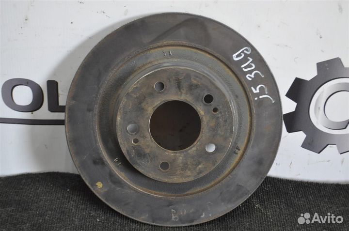 Диск тормозной (задний) mitsubishi Outlander GG2W