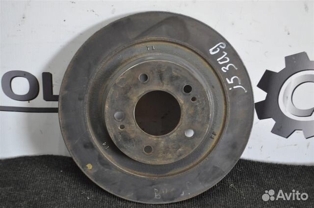 Диск тормозной (задний) mitsubishi Outlander GG2W